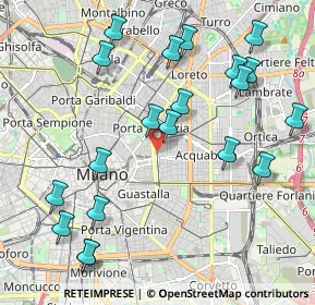 Mappa Viale Piave angolo Pindemonte, 20129 Milano MI, Italia (2.3415)