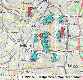 Mappa Viale Piave angolo Pindemonte, 20129 Milano MI, Italia (1.546)