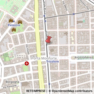 Mappa Viale Piave,  6, 20129 Milano, Milano (Lombardia)