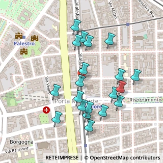 Mappa Viale Piave angolo Pindemonte, 20129 Milano MI, Italia (0.241)