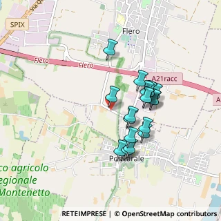 Mappa Via Coler, 25020 Flero BS, Italia (0.7415)