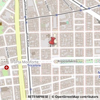 Mappa Via Carlo Goldoni, 11, 20129 Milano, Milano (Lombardia)