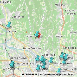 Mappa Via Torrente Vecchio, 37127 Verona VR, Italia (3.44357)