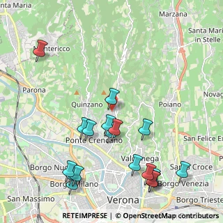 Mappa Via Torrente Vecchio, 37127 Verona VR, Italia (2.49833)