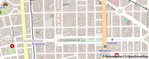 Mappa Milano