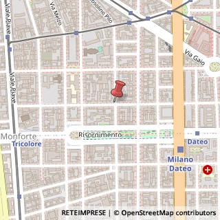 Mappa Via Ciro Menotti, 7, 20129 Milano, Milano (Lombardia)