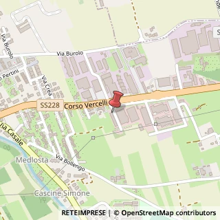 Mappa Corso Vercelli, 328, 10030 Ivrea, Torino (Piemonte)