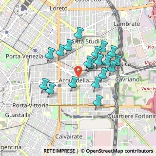 Mappa Fronte civico, 20133 Milano MI, Italia (0.7465)