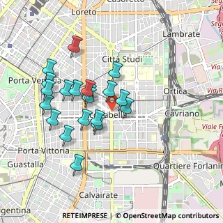 Mappa Fronte civico, 20133 Milano MI, Italia (0.833)