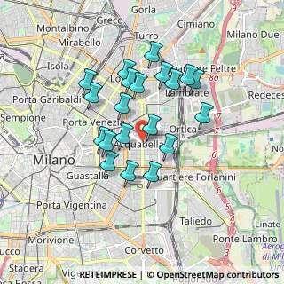 Mappa Fronte civico, 20133 Milano MI, Italia (1.482)