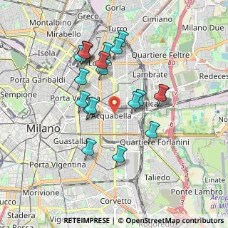 Mappa Fronte civico, 20133 Milano MI, Italia (1.6885)
