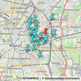 Mappa Fronte civico, 20133 Milano MI, Italia (1.247)
