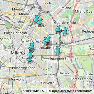 Mappa Fronte civico, 20133 Milano MI, Italia (1.51545)