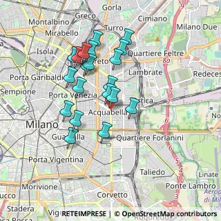 Mappa Fronte civico, 20133 Milano MI, Italia (1.6135)