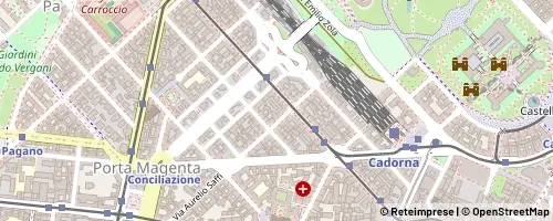 Mappa Milan