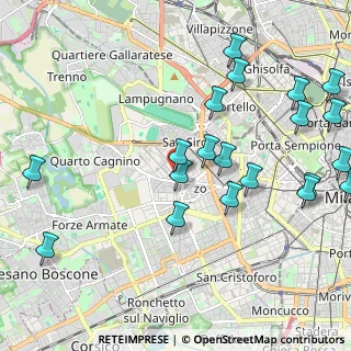 Mappa Via Roald Amundsen, 20148 Milano MI, Italia (2.523)