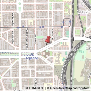 Mappa Via Ferdinando Marescalchi, 9, 20133 Milano, Milano (Lombardia)
