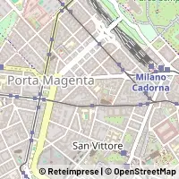 Mapa Milano