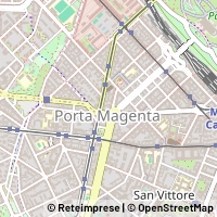 Mapa Milano