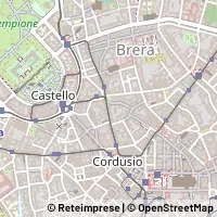 Mapa Milano