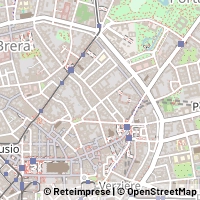 Hartă Milano