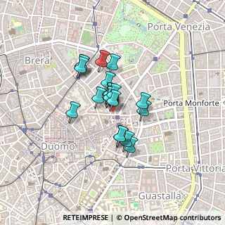 Mappa Corso Matteotti, 20121 Milano MI, Italia (0.271)