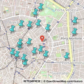 Mappa Corso Matteotti, 20121 Milano MI, Italia (0.625)