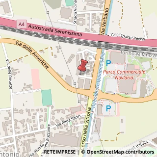 Mappa Strada Privata Zecca, 7, 28100 Novara, Novara (Piemonte)
