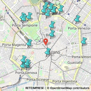 Mappa Via S. Tomaso, 20121 Milano MI, Italia (1.344)