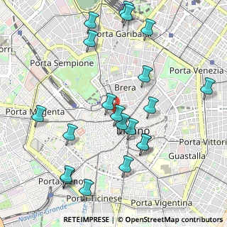 Mappa Via S. Tomaso, 20121 Milano MI, Italia (1.156)