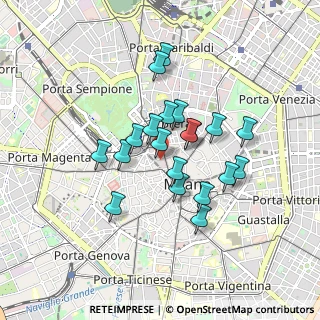 Mappa Via San Tomaso, 20121 Milano MI, Italia (0.69)
