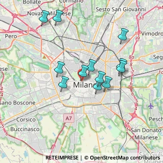 Mappa Via S. Tomaso, 20121 Milano MI, Italia (3.30833)