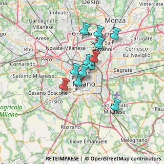 Mappa Via S. Tomaso, 20121 Milano MI, Italia (5.18833)