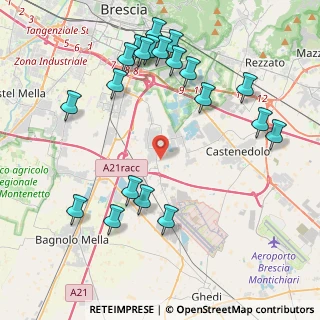 Mappa Via Sant'Angela Merici, 25010 Borgosatollo BS, Italia (4.781)