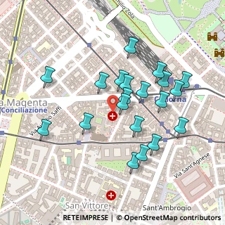 Mappa Via Giuseppe Antonio Sassi, 20123 Milano MI, Italia (0.2205)