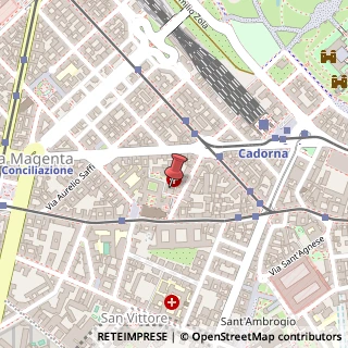 Mappa Via Giuseppe Antonio Sassi, 4, 20123 Milano, Milano (Lombardia)