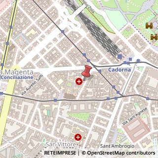 Mappa Via Caradosso, 11, 20123 Milano, Milano (Lombardia)