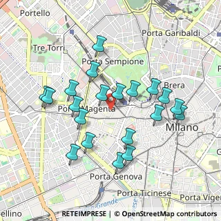 Mappa Via Giuseppe Antonio Sassi, 20123 Milano MI, Italia (0.909)