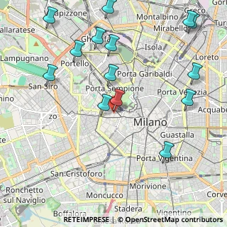 Mappa Via Giuseppe Antonio Sassi, 20123 Milano MI, Italia (2.55071)