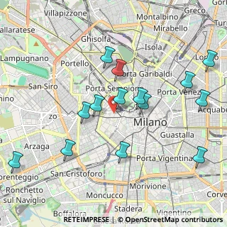 Mappa Via Giuseppe Antonio Sassi, 20123 Milano MI, Italia (2.11429)