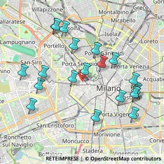 Mappa Via Giuseppe Antonio Sassi, 20123 Milano MI, Italia (2.2515)