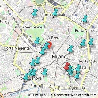 Mappa Via Dante, 20121 Milano MI, Italia (1.3)