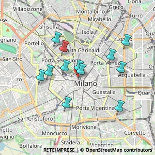 Mappa Via Dante, 20121 Milano MI, Italia (1.73333)