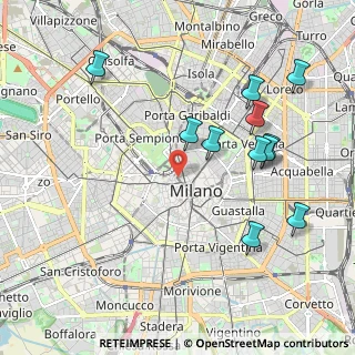 Mappa Via Dante, 20121 Milano MI, Italia (2.17273)