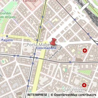 Mappa Via Giovanni Boccaccio, 45, 20123 Milano, Milano (Lombardia)