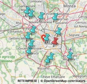 Mappa Piazza Piemonte, 20149 Milano MI, Italia (6.92429)