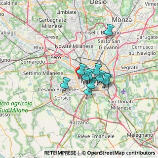 Mappa Piazza Piemonte, 20149 Milano MI, Italia (4.19909)