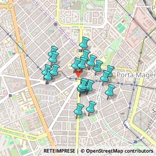 Mappa Piazza Piemonte, 20149 Milano MI, Italia (0.331)