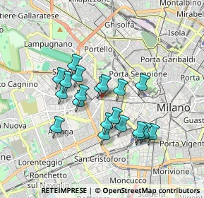 Mappa Piazza Piemonte, 20149 Milano MI, Italia (1.463)