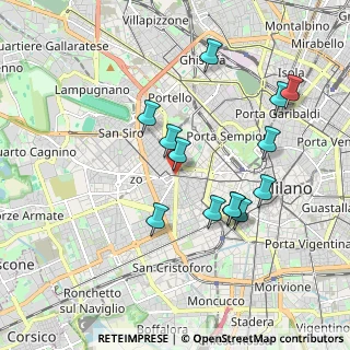 Mappa Piazza Piemonte, 20149 Milano MI, Italia (1.82231)